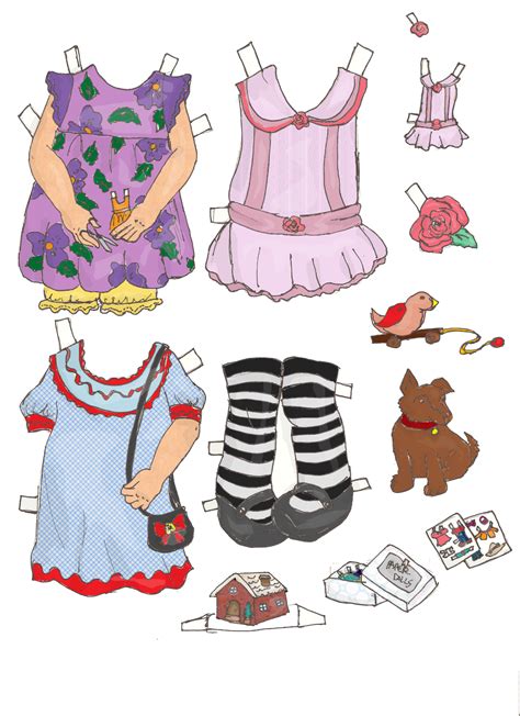 Miss Missy Paper Dolls Maxine And Mayble In Color Part 1