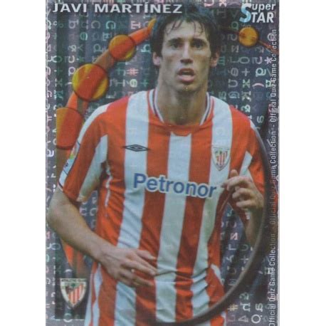 Offer Soccer Cards Javi Mart Nez Athletic Club Superstar Brillo Letras