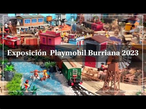 EXPOSICIÓN Dioramas PLAYMOBIL Burriana 2023 2024 Aesclick YouTube