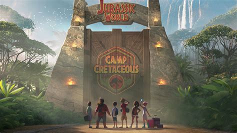 Jurassic World Camp Cretaceous Animated Series Trailer Comic Frontline