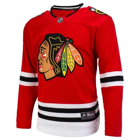 Chicago Blackhawks Fanatics Premier Breakaway Blank Adult Hockey Jersey