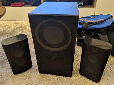 Altec Lansing Mx5021 絕版電腦喇叭組 耳機及錄音音訊設備 Soundbar、揚聲器、藍牙喇叭、耳擴在旋轉拍賣