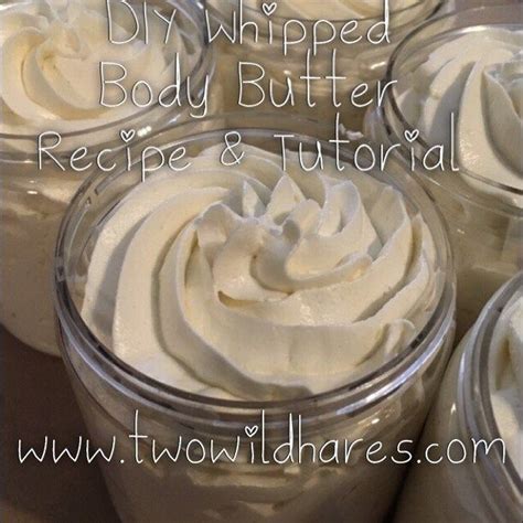 Whipped Body Butter Recipe And How To Make It In The Microwave Or On