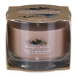 Yankee Candle Amber Sandalwood Single Signature Filled Votive