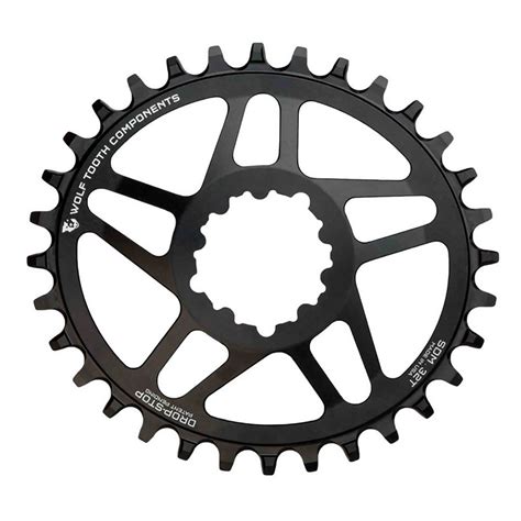 Wolf Tooth GXP Oval Chainring Silver Bikeinn