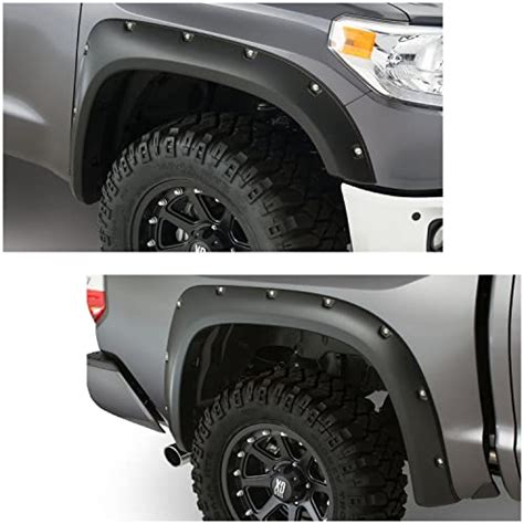 Bushwacker Pocket Rivet Style Front Rear Fender Flares Piece Set