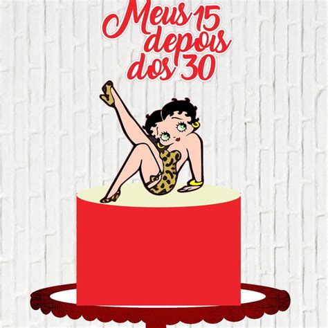 Arquivo De Corte Topo Meus Depois Dos Betty Boop Elo