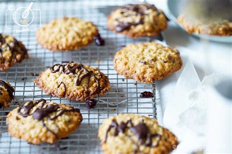 Einfach Unwiderstehlich Haferkekse Mit Cranberries Und Schokolade