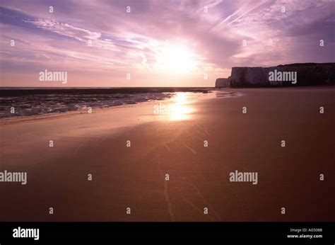 Isle Of Thanet Botany Bay Broadstairs Stock Photo Alamy