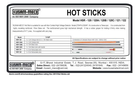TELESCOPIC HOT STICK For Industrial At 56400 Piece In Zirakpur ID 2853699568512