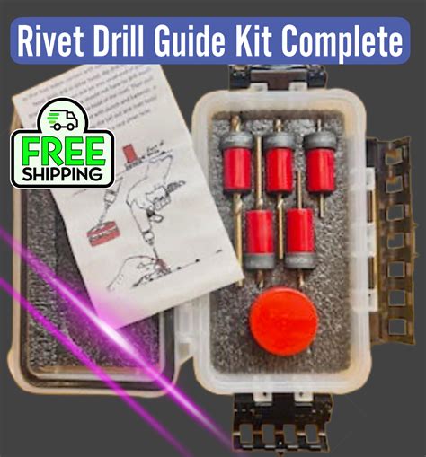 Rivet Drill Guide Kit Complete Loyds Rivet Drill Guide