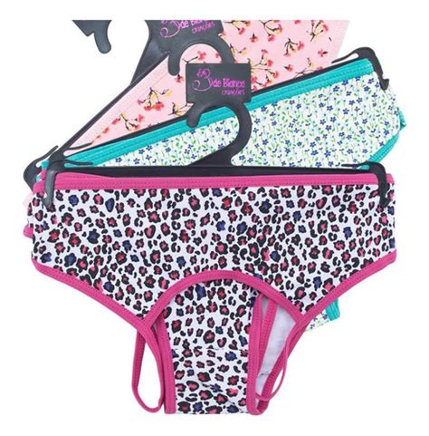 Lingerie Conjunto Menina Infantil Calcinha E Top Juvenil R Em Mercado Livre