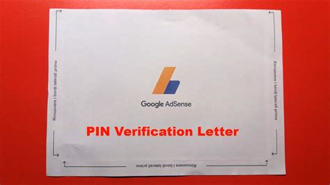 How To Verify Your Google AdSense Account With The PIN Received By