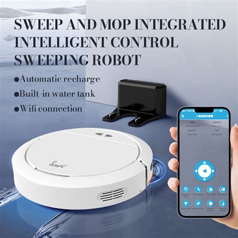 BowAI OB16 3 In 1 Smart Sweeping Robot Wireless Floor Vacuum Cleaner