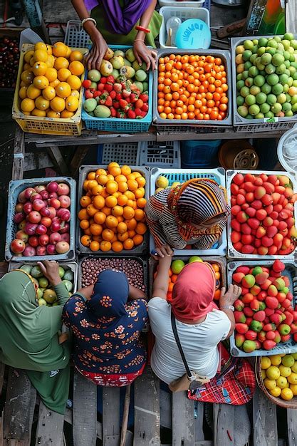 Premium Photo Photo Of Fruit Juice Vendors Offering Freshly Squeezed