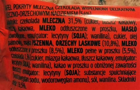 Kinder Bueno - analiza etykiety, składniki i wartość odżywcza