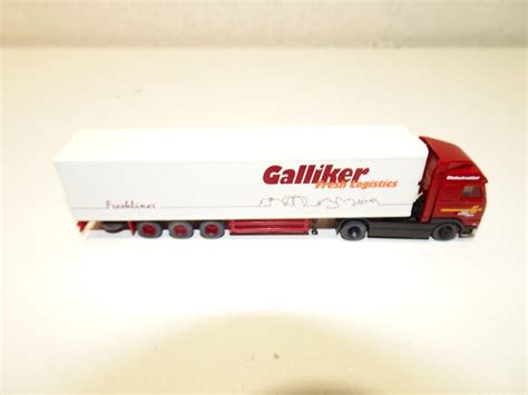 Herpa Lastwagen Galliker Lkw Volvo Sattelschlepper Spur N Acheter Sur