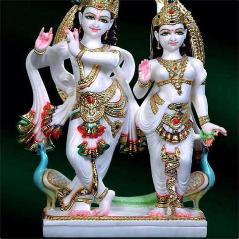 Marble Radha Krishna Statue At Inr In Faridabad Grp Marbles