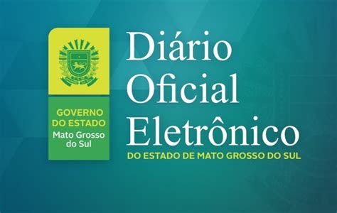 Di Rio Oficial Da Justi A Ms Secretaria Da Corregedoria Geral De