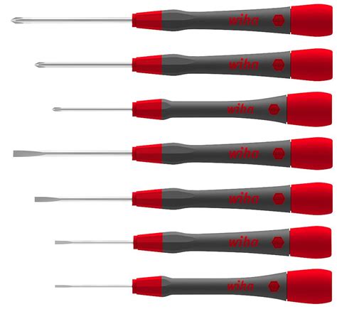 Picofinish 260p Precision Slotted Phillips Screwdriver Set 7 Piece