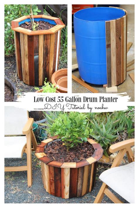 Low Cost 55 Gallon Drum Planter DIY Tutorial - DIY Tutorials | Diy ...