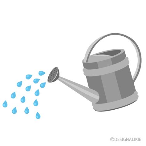 Watering Can Pouring Water Clip Art