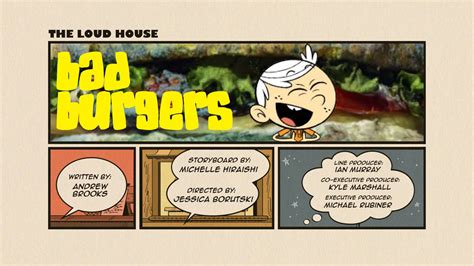 The Loud House Bad Burgers Title Card By Vlogbj On Deviantart