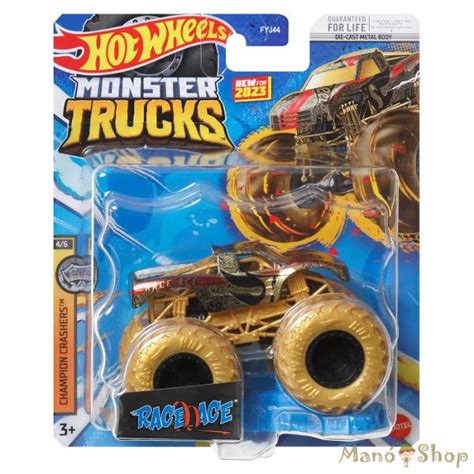 Hot Wheels Monster Truks Race Ace ManóShop webáruház