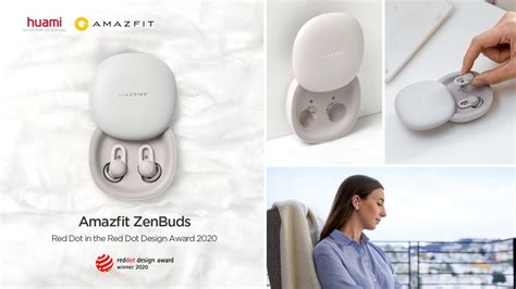 Amazfit Zenbuds беспроводные наушники для сна - STEREO