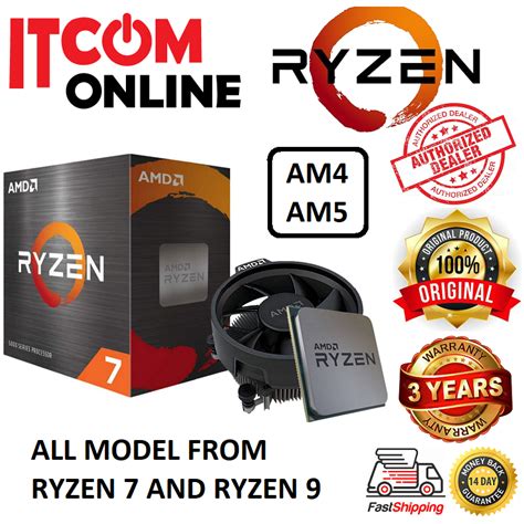 Amd Ryzen 7 5700x 7700 7700x 7800x3d 8700g Ryzen 9 5900x 5950x 7900