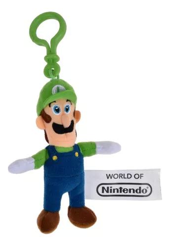 Nintendo Llavero Peluche Luigi Color Multicolor Cuotas Sin Inter S