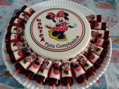 Pin De Ytaksita Arana En Fiesta Mimi Mouse Gelatinas Para Fiestas