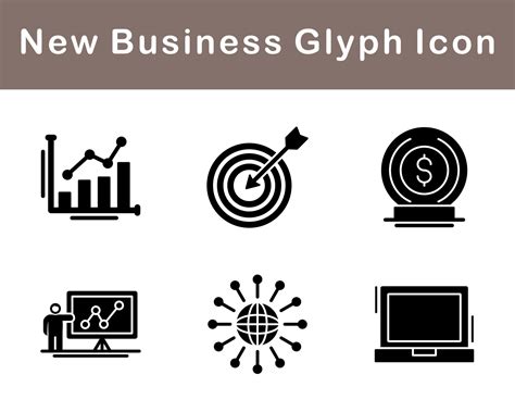 New Business Vector Icon Set 20268074 Vector Art at Vecteezy