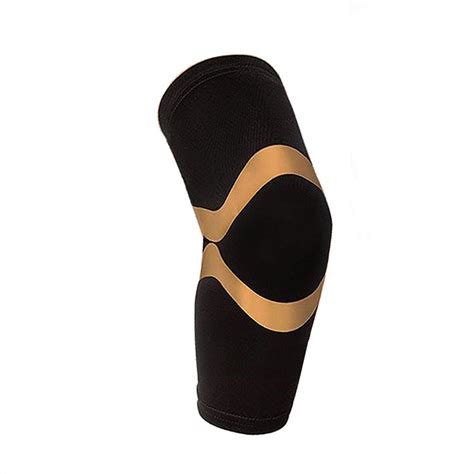 Unisex Copper Compression Elbow Sleeve Black Medium Extreme Fit Touch Of Modern