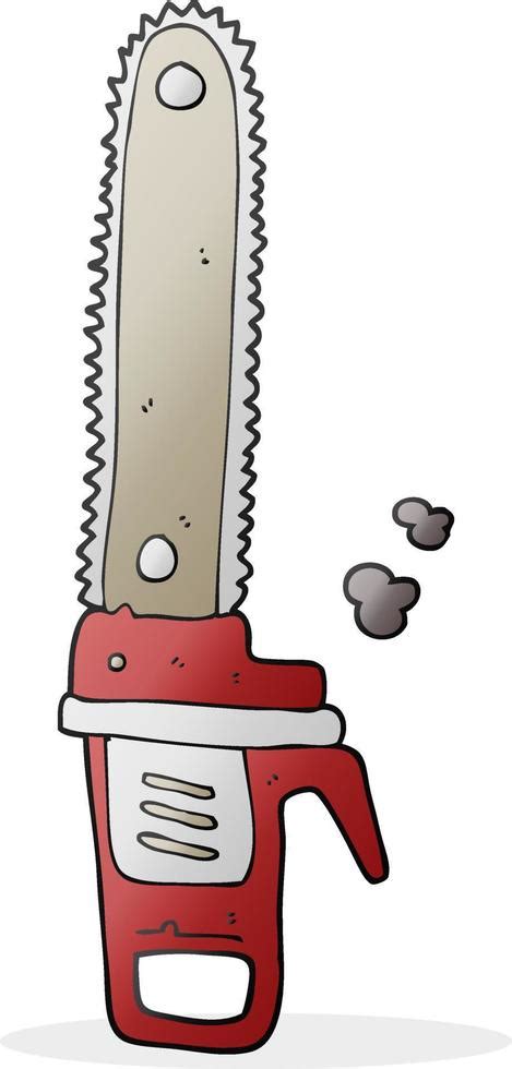 doodle character cartoon chainsaw 12910959 Vector Art at Vecteezy