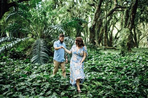 Hawaiian Jungle Engagement Shoot Popsugar Love And Sex Photo 20