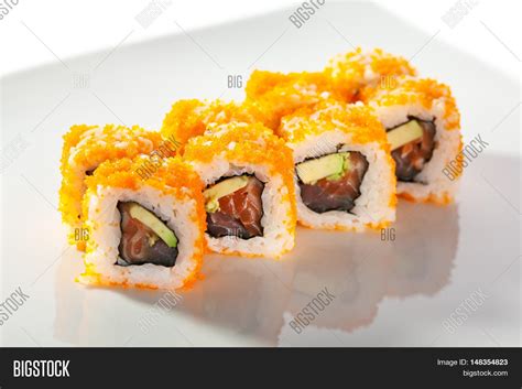 Maki Sushi Masago - Image & Photo (Free Trial) | Bigstock