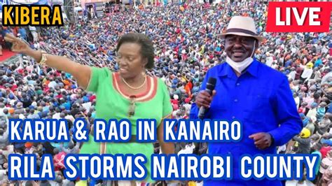 AZIMIO LA UMOJA TODAY LIVE RAILA IN NAIROBI KIBRA AZIMIO LA UMOJA