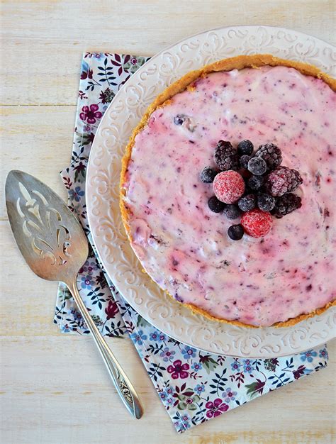 Tarta De Frutos Rojos Recetas Dulces F Ciles Y Ricas Tres Tenedores