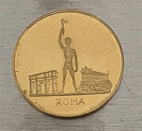 Medaglia Giochi Olimpici Roma Medaglistica Lamoneta It