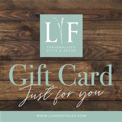 Gift Card by Linden Fields