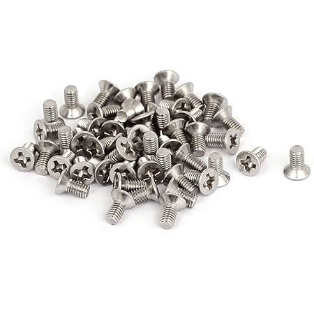 Amazon Uxcell M X Mm Phillips Flat Head Countersunk Bolts Machine