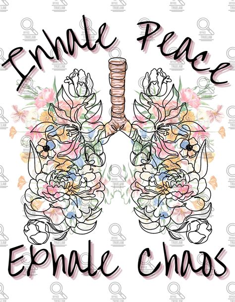 Inhale Peace Exhale Chaos Png Inhale Peace Png Exhale Chaos Png