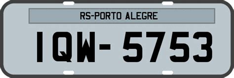 Placa Iqw Fiat Uno Mille Economy Modelo Placa Fipe