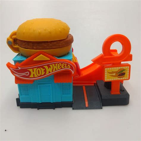 Pista Hot Wheels Loja Hamb Rguer Brinquedo Hotwheels Usado Enjoei