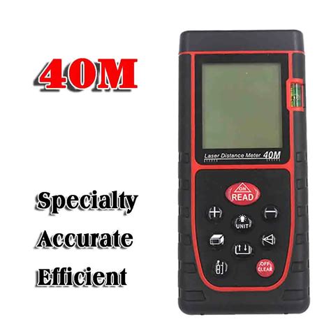 40m Accurate Digital Laser Rangefinder Handheld Distance Meter Trena