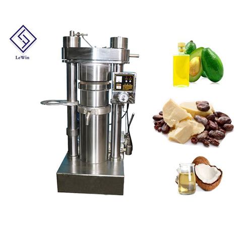 Lewin Hydraulic Coconut Oil Making Machine Avocado Flaxseed Cocoa