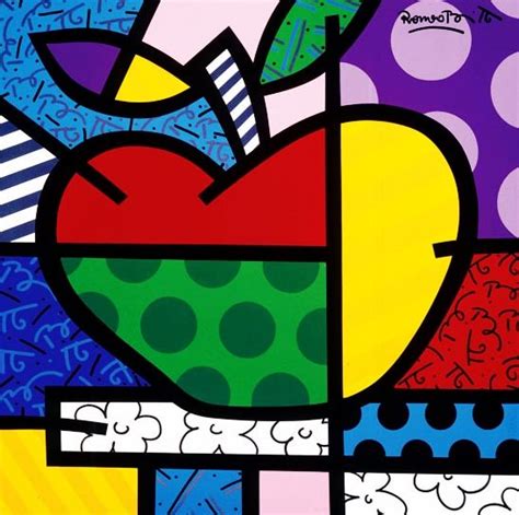 47 best Romero Britto (Paintings) images on Pinterest | Romero britto ...