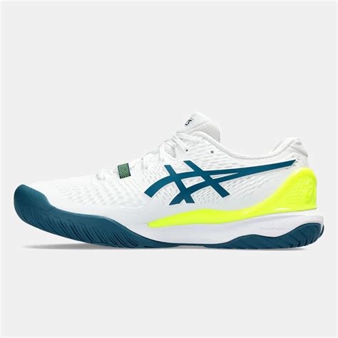 Asics Gel Resolution 9 Men S Tennis Shoes White 1041a330 101m