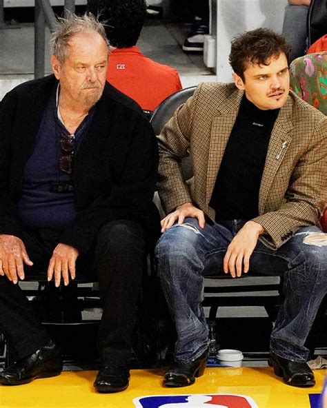 Jack Nicholson & Son Ray Sit Courtside At Lakers Game: Photos ...